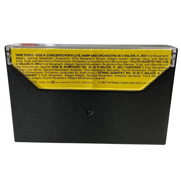 The Magic Of Mozart Cassette Tape Set of 5 Readers Digest - Picture 4 of 7